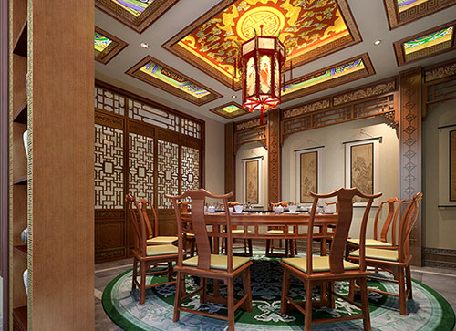 衡山中式古典风格家居装修设计效果图