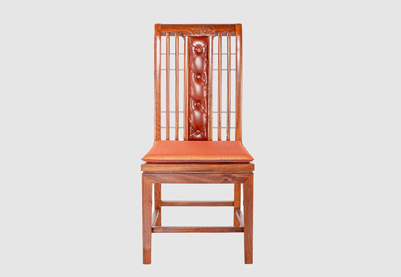 衡山芙蓉榭中式实木餐椅效果图