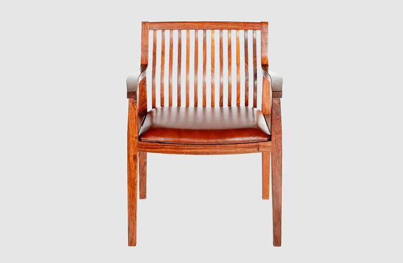 衡山中式实木大方椅家具效果图
