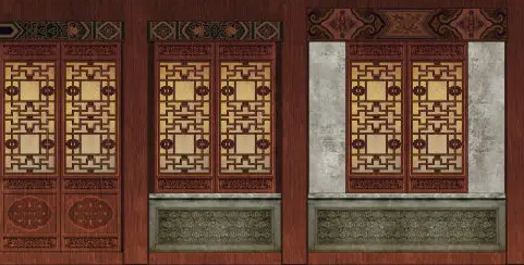 衡山隔扇槛窗的基本构造和饰件